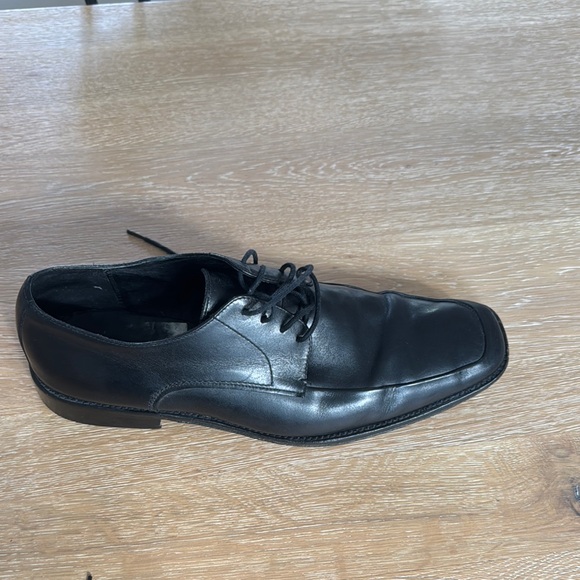 Gordon Rush Black Leather Oxfords Classic Formal Shoes main image 4